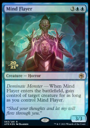 Mind Flayer [Dungeons & Dragons: Adventures in the Forgotten Realms Prerelease Promos] | Total Play