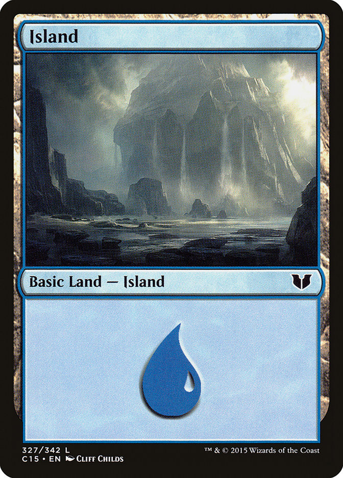 Island (327) [Commander 2015] | Total Play