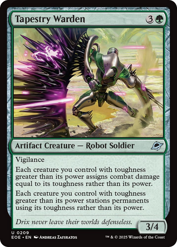 Tapestry Warden [Edge of Eternities] | Total Play