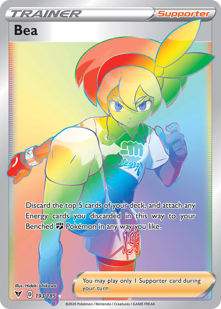 Bea (193/185) [Sword & Shield: Vivid Voltage] | Total Play