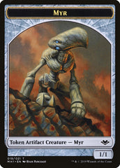 Soldier (004) // Myr (019) Double-Sided Token [Modern Horizons Tokens] | Total Play