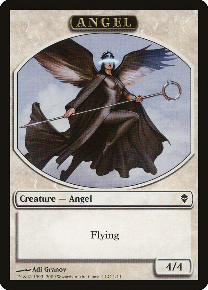 Angel Token [Zendikar Tokens] | Total Play