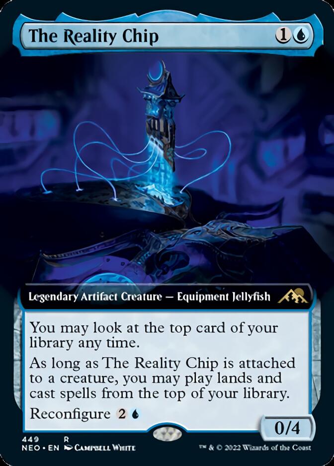 The Reality Chip (Extended Art) [Kamigawa: Neon Dynasty] | Total Play