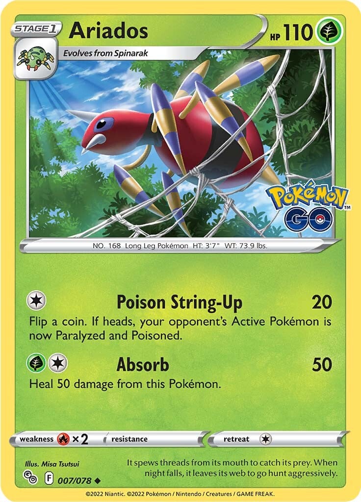 Ariados (007/078) [Pokémon GO] | Total Play
