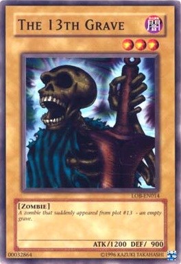 The 13th Grave [LOB-EN014] Common | Total Play