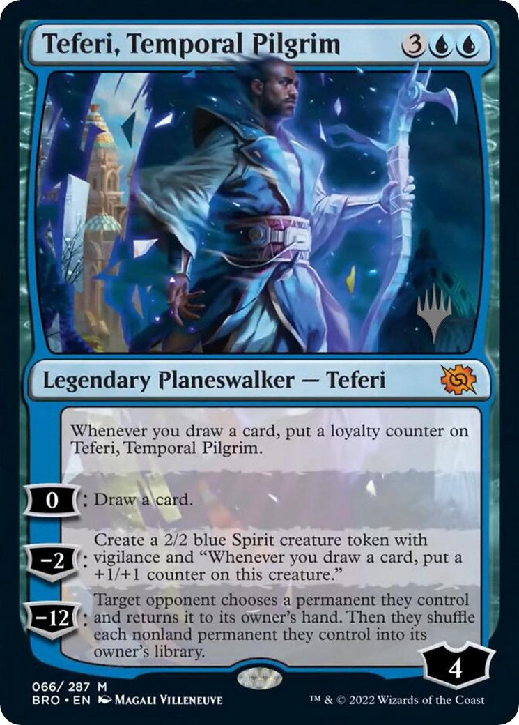 Teferi, Temporal Pilgrim (Promo Pack) [The Brothers' War Promos] | Total Play