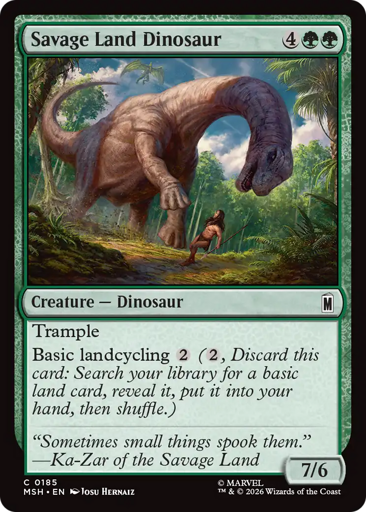 Savage Land Dinosaur [Marvel Super Heroes] | Total Play