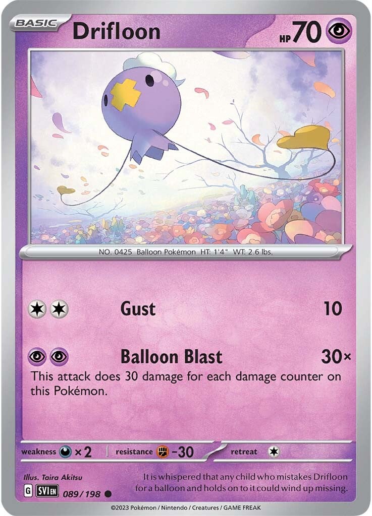 Drifloon (089/198) [Scarlet & Violet: Base Set] | Total Play