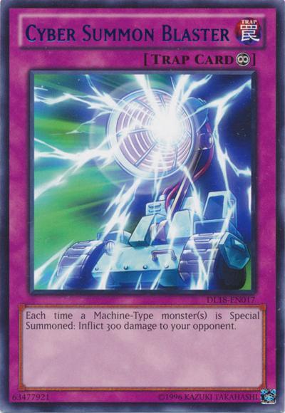 Cyber Summon Blaster (Purple) [DL18-EN017] Rare | Total Play