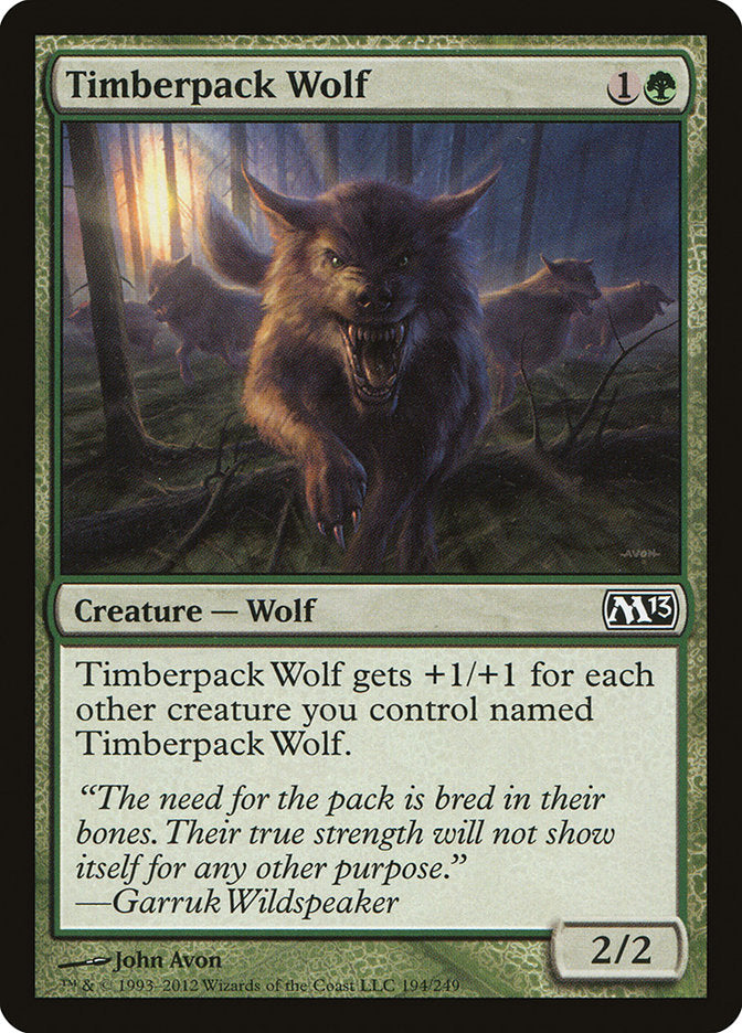 Timberpack Wolf [Magic 2013] | Total Play