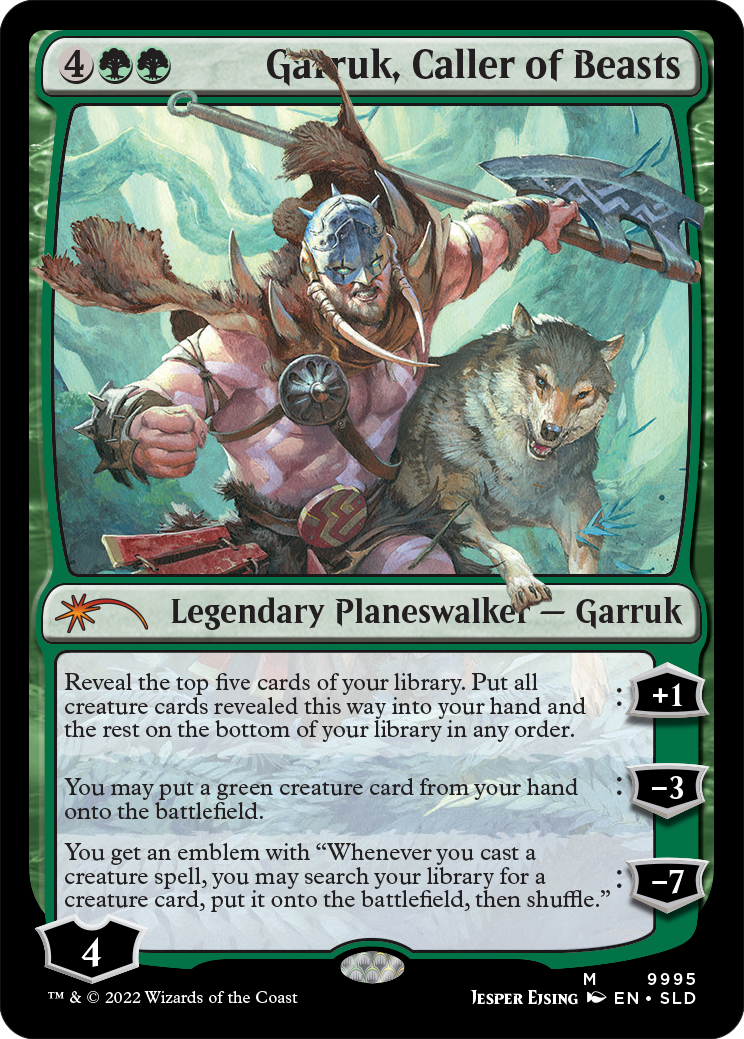 Garruk, Caller of Beasts [Secret Lair Drop Series] | Total Play