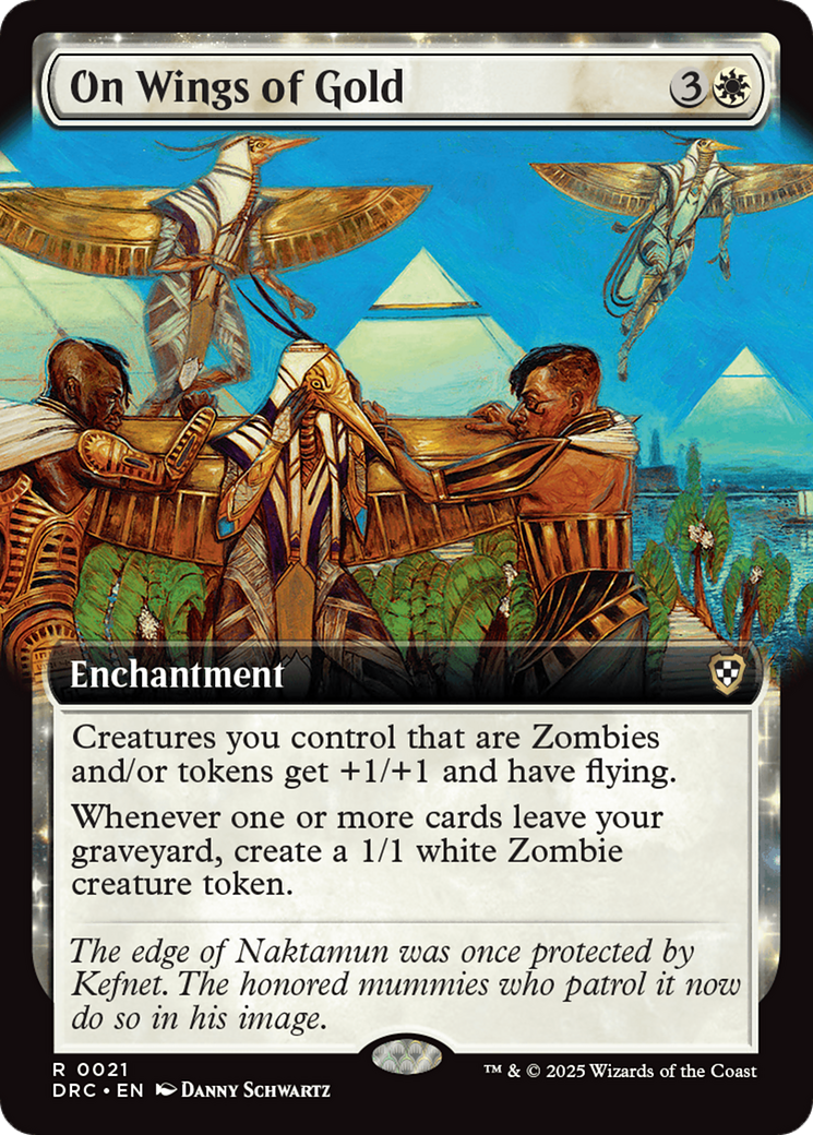 On Wings of Gold (Extended Art) [Aetherdrift Commander] | Total Play