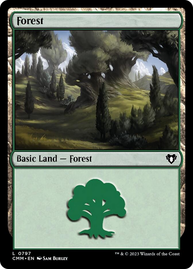 Forest (797) [Commander Masters] | Total Play