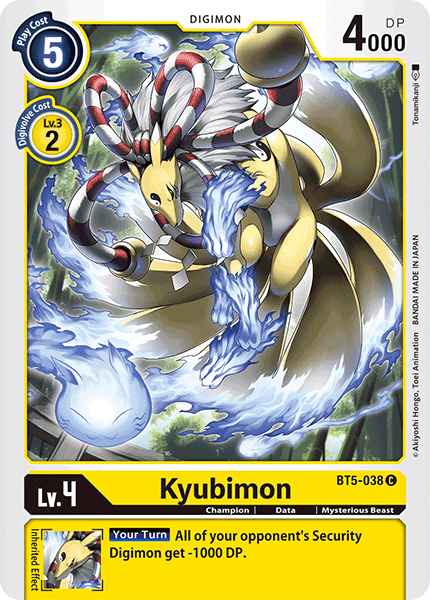 Kyubimon [BT5-038] [Battle of Omni] | Total Play