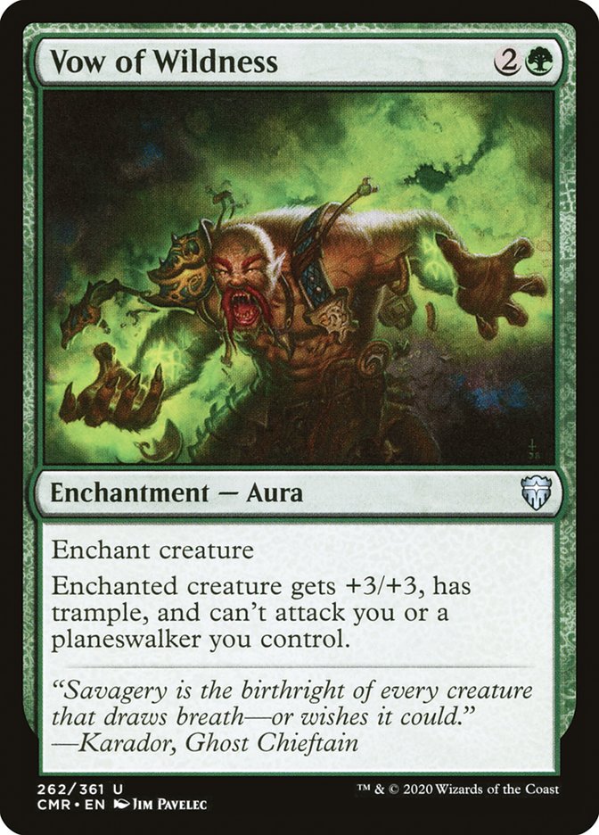 Vow of Wildness [Commander Legends] | Total Play