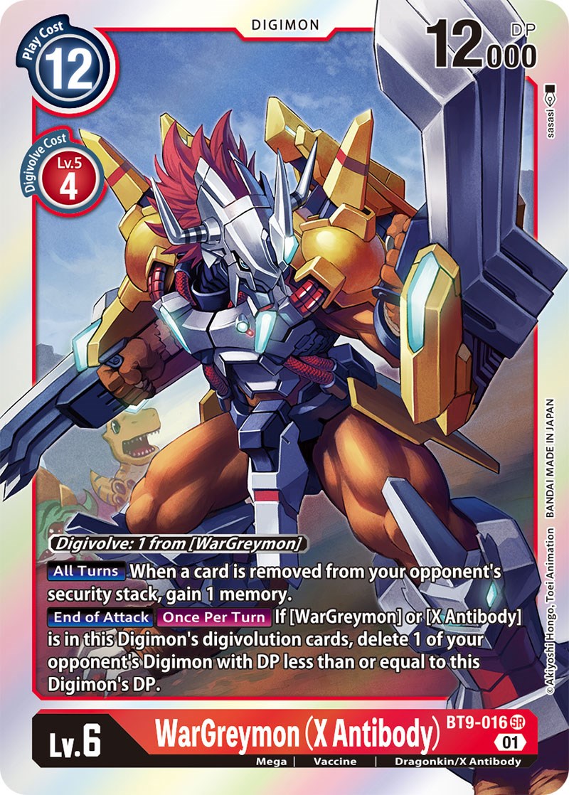 WarGreymon (X Antibody) [BT9-016] [X Record] | Total Play