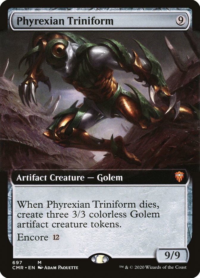 Phyrexian Triniform (Extended Art) [Commander Legends] | Total Play