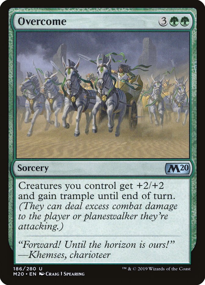Overcome [Core Set 2020] | Total Play