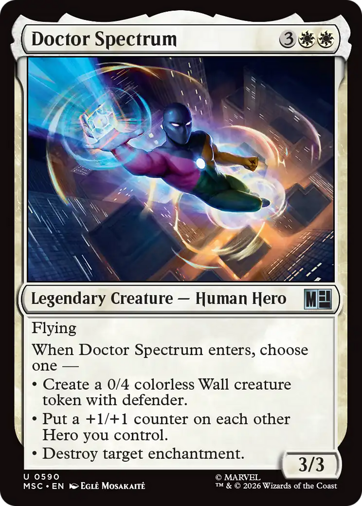 Doctor Spectrum [Marvel Super Heroes Commander] | Total Play