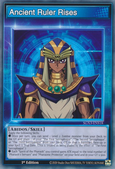 Ancient Ruler Rises [SGX3-ENS18] Common | Total Play