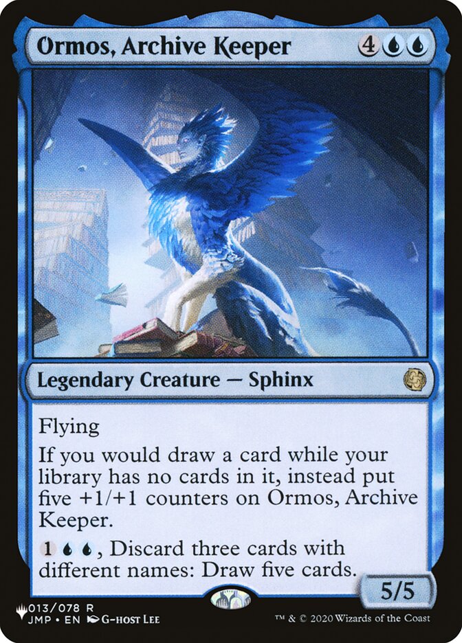 Ormos, Archive Keeper [The List] | Total Play