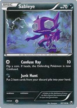 Sableye (62/108) (Darkrai Deck - Jason Klaczynski) [World Championships 2013] | Total Play