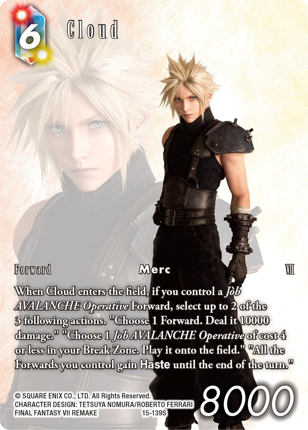 Cloud (Full Art) [Crystal Dominion] | Total Play