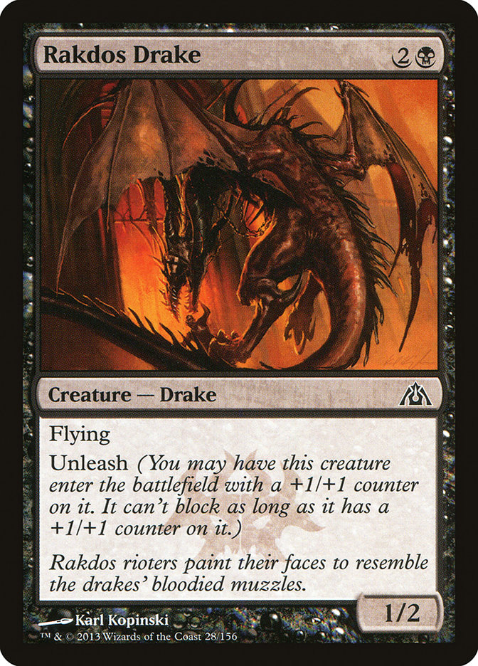Rakdos Drake [Dragon's Maze] | Total Play