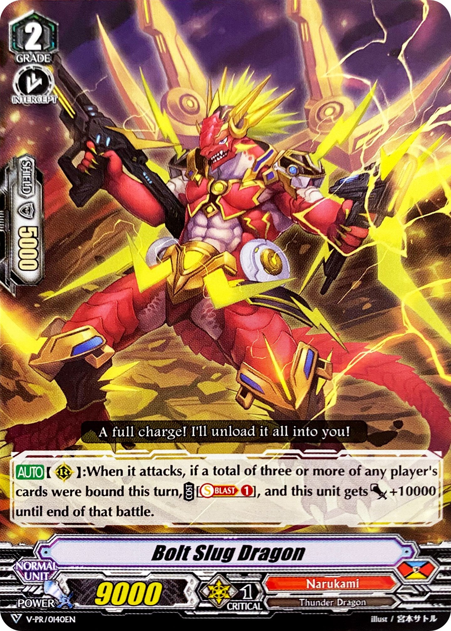 Bolt Slug Dragon (V-PR/0140EN) [V Promo Cards] | Total Play