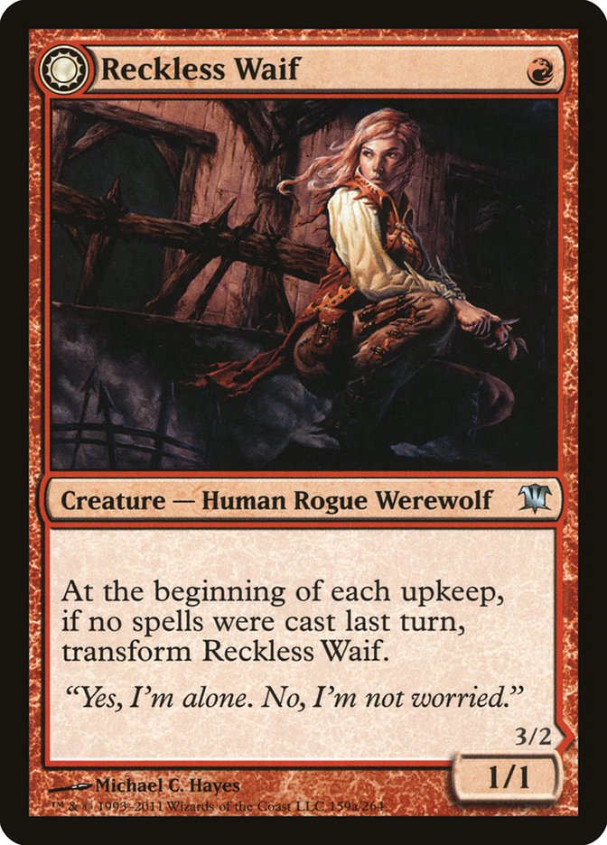 Reckless Waif // Merciless Predator [Innistrad] | Total Play