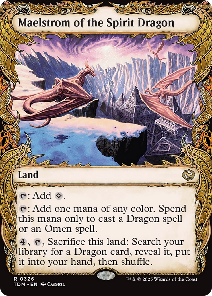 Maelstrom of the Spirit Dragon (Showcase) [Tarkir: Dragonstorm] | Total Play
