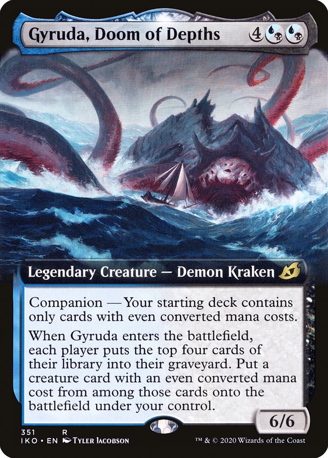 Gyruda, Doom of Depths (Extended Art) [Ikoria: Lair of Behemoths] | Total Play