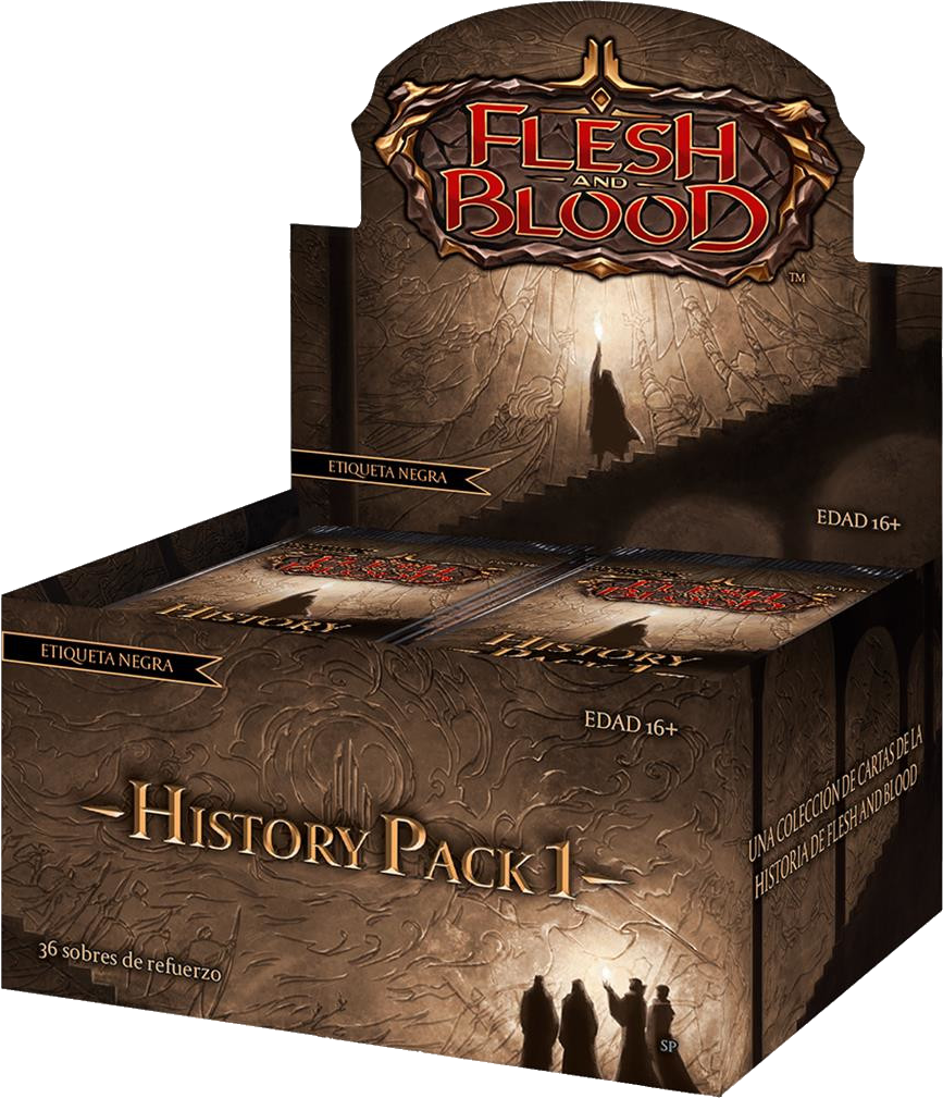 History Pack 1: Black Label [Spanish] - Booster Box | Total Play