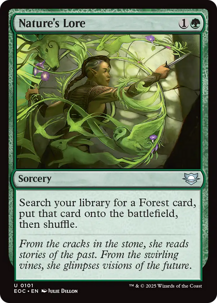 Nature's Lore [Edge of Eternities Commander] | Total Play