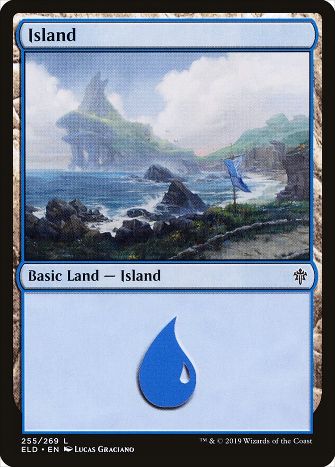 Island (255) [Throne of Eldraine] | Total Play