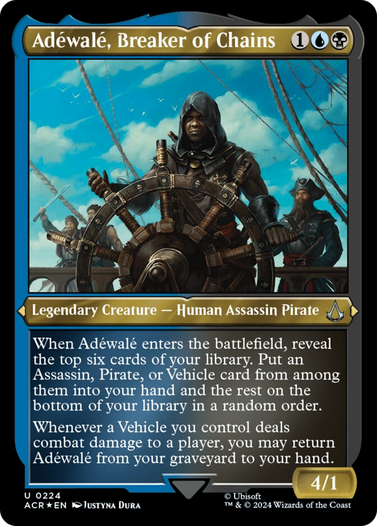 Adewale, Breaker of Chains (Foil Etched) [Assassin's Creed] | Total Play