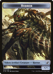 Angel of Sanctions // Horror Double-Sided Token [Commander 2019 Tokens] | Total Play