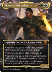 Aragorn, the Uniter (Borderless Alternate Art) [The Lord of the Rings: Tales of Middle-Earth] | Total Play