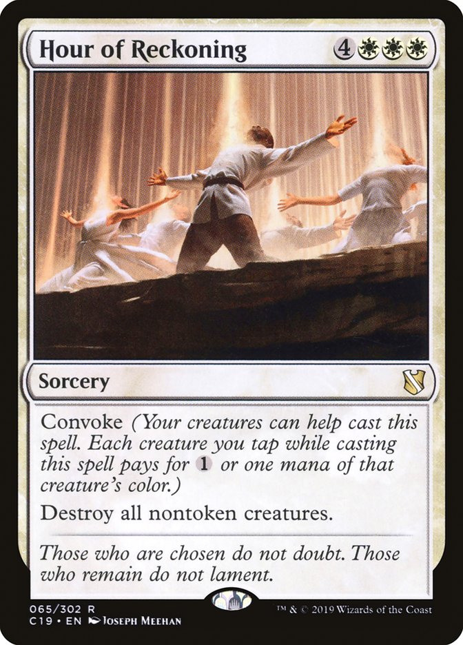 Hour of Reckoning [Commander 2019] | Total Play