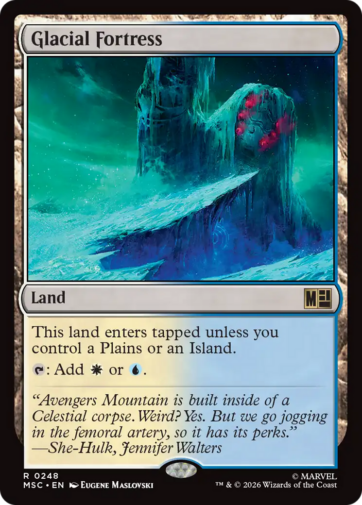 Glacial Fortress [Marvel Super Heroes Commander] | Total Play