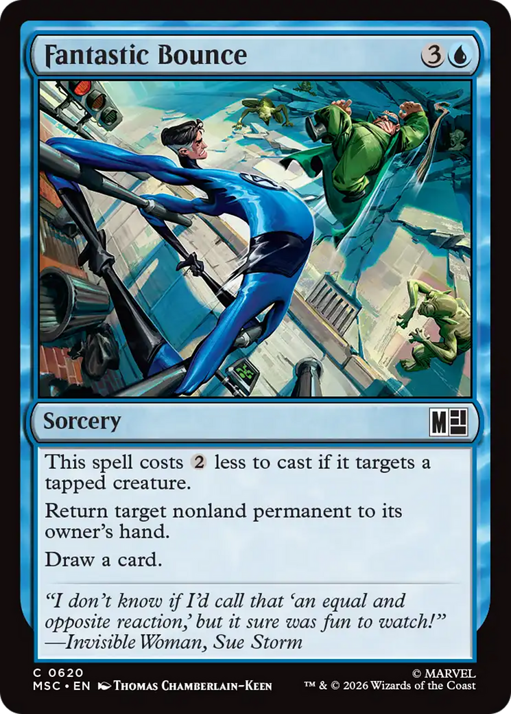 Fantastic Bounce [Marvel Super Heroes Commander] | Total Play