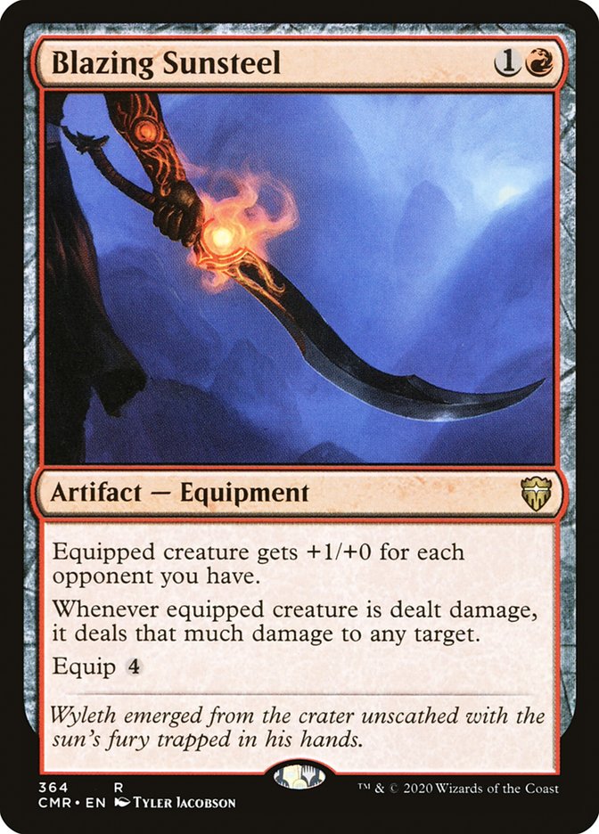 Blazing Sunsteel [Commander Legends] | Total Play