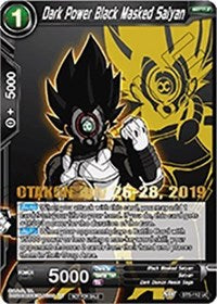 Dark Power Black Masked Saiyan (OTAKON 2019) (BT5-112_PR) [Promotion Cards] | Total Play