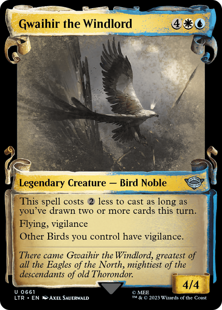 Gwaihir the Windlord [The Lord of the Rings: Tales of Middle-Earth Showcase Scrolls] | Total Play