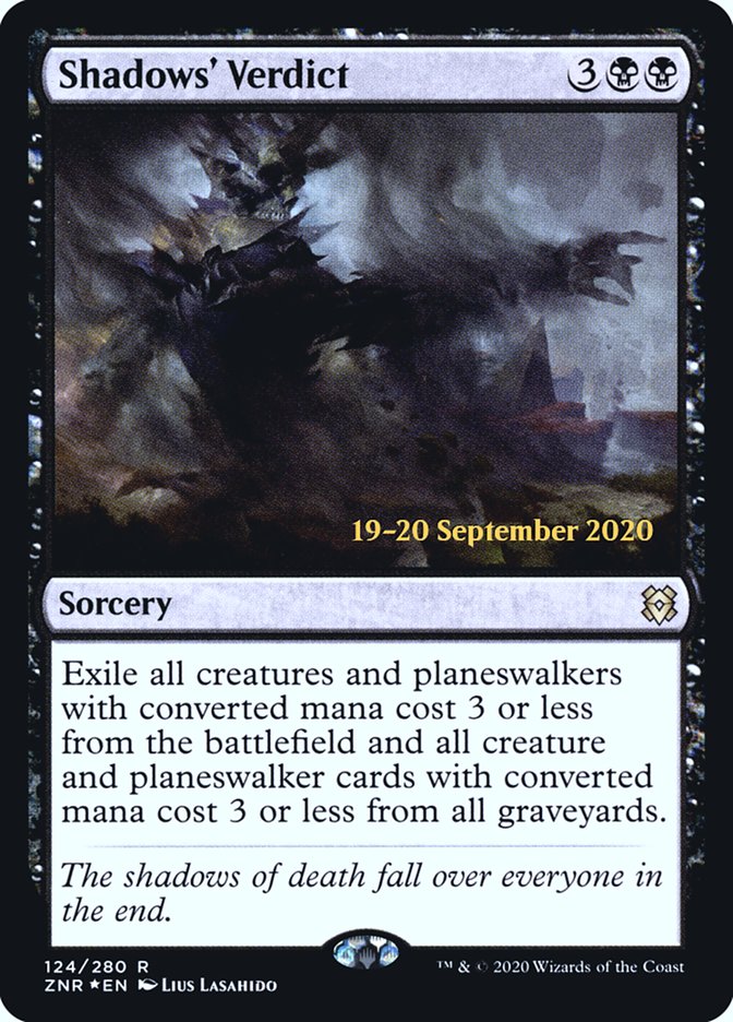Shadows' Verdict [Zendikar Rising Prerelease Promos] | Total Play