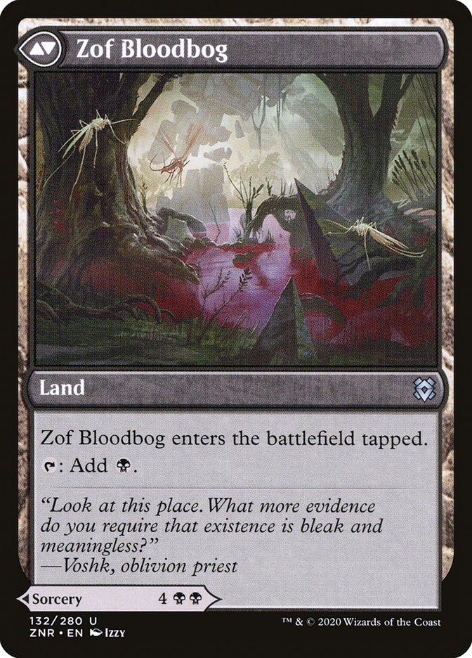 Zof Consumption // Zof Bloodbog [Zendikar Rising] | Total Play