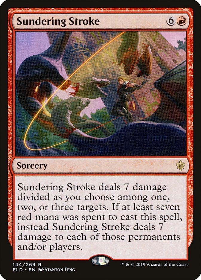 Sundering Stroke [Throne of Eldraine] | Total Play