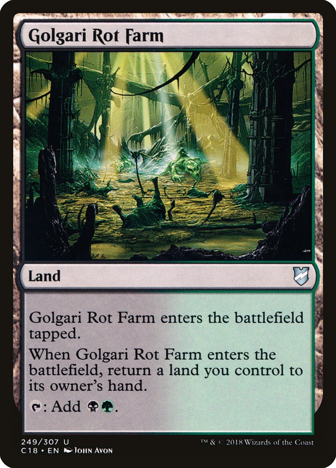 Golgari Rot Farm [Commander 2018] | Total Play