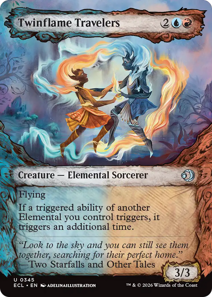 Twinflame Travelers (Showcase) [Lorwyn Eclipsed] | Total Play
