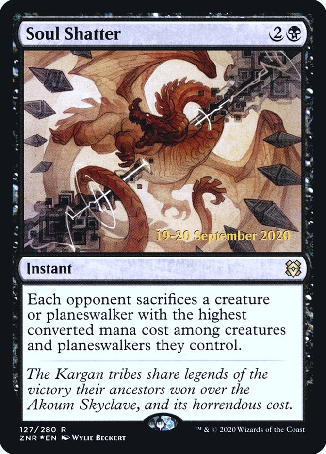 Soul Shatter [Zendikar Rising Prerelease Promos] | Total Play